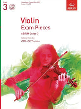 ABRSM Violin Exam Pieces Grade. 3 2016-19 With CD